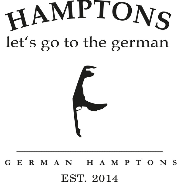 German Hamptons Out & Indoor Sticker